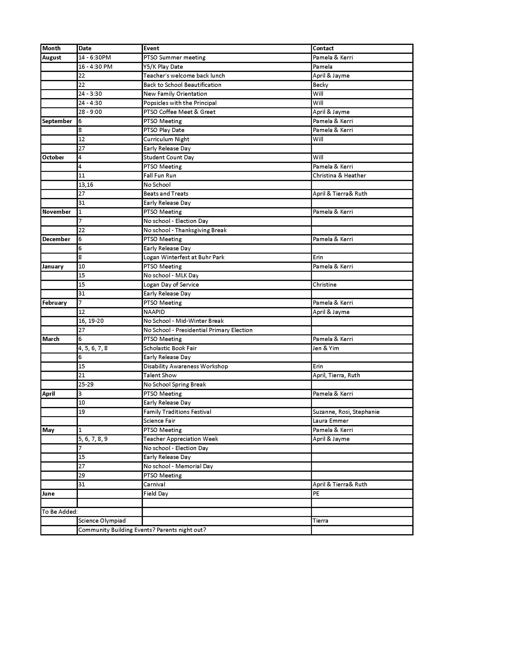 Calendar 2023-2024